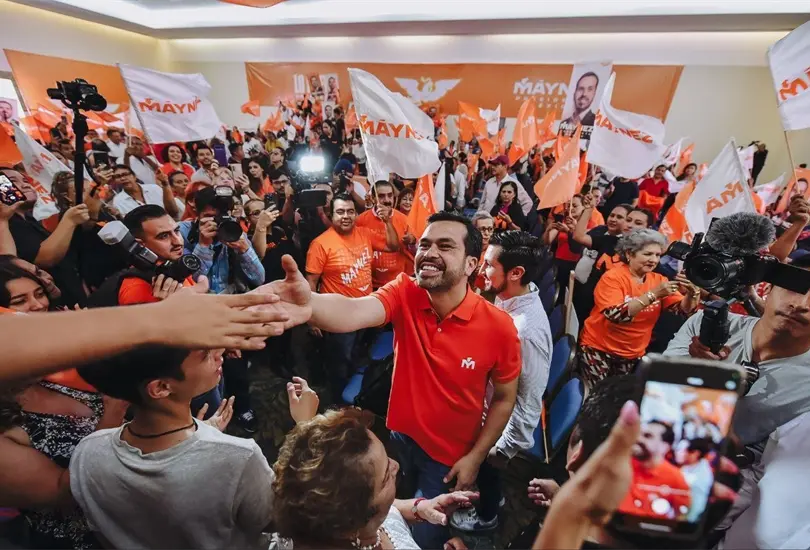 Jorge Álvarez Máynez promete acabar con la violencia y pacificar el país Jorge Álvarez Máynez promete acabar con la violencia y pacificar el país
