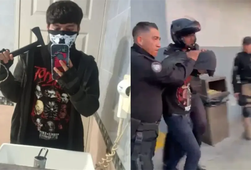 Filtran video de detenci&oacute;n y publicaciones de Faebook del agresor de la UTEG Guadalajara