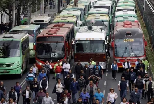 Cancelan bloqueo de transportistas en CDMX y Edomex para este miércoles 13 de marzo