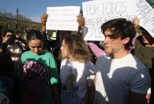 Protestan por la desaparición del periodista Jaime Barrera en Jalisco 