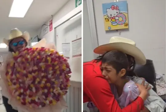 Mildred, quien recibió flores de El Patrón, falleció a causa del cáncer que le diagnosticaron. 