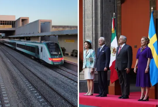 Los reyes de Suecia no se subirán al Tren Maya. Los reyes de Suecia no se subirán al Tren Maya.