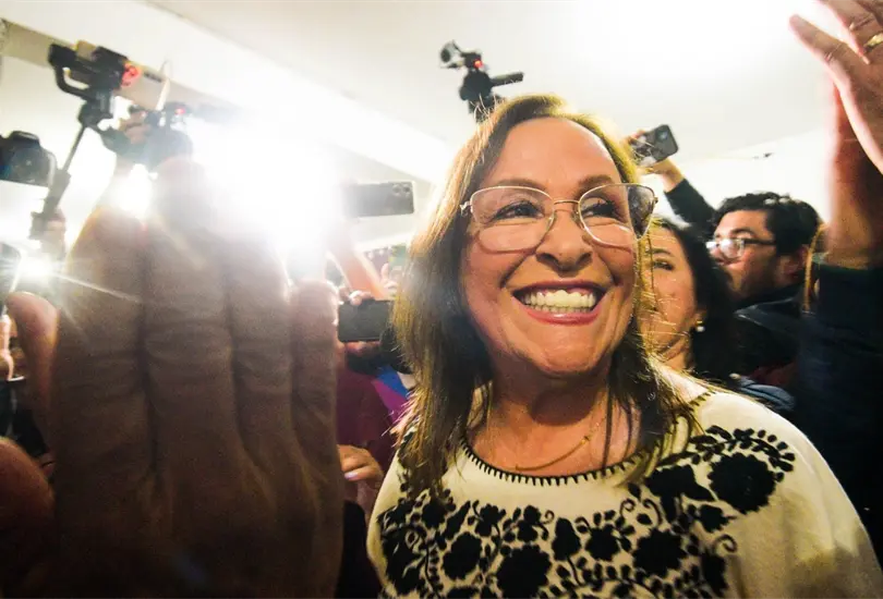 Rocío Nahle busca gobernar al estado de Veracruz. Rocío Nahle busca gobernar al estado de Veracruz.