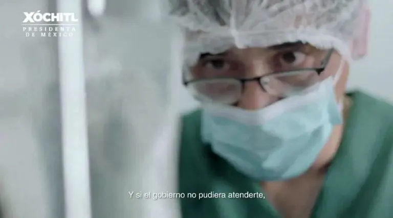 Xóchitl Gálvez pretende regresar el seguro popular. Foto: captura de pantalla.