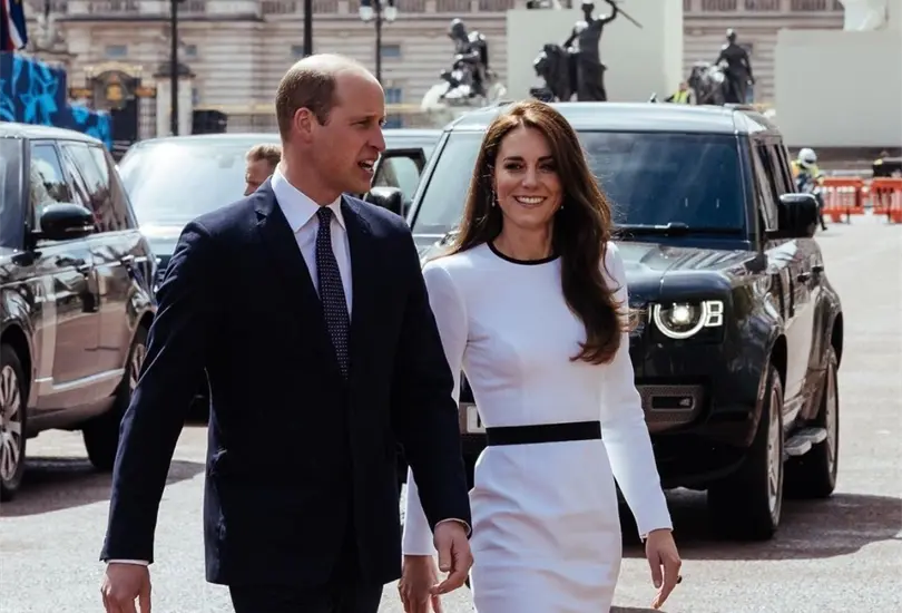 Kate Middleton y el pr&iacute;ncipe Guillermo de Gales