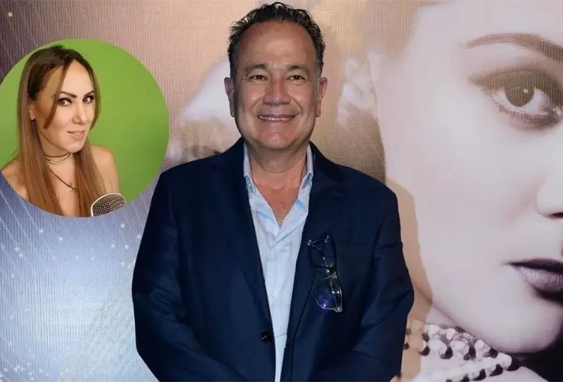 Novia de Nicandro D&iacute;az llora la partida del querido productor 