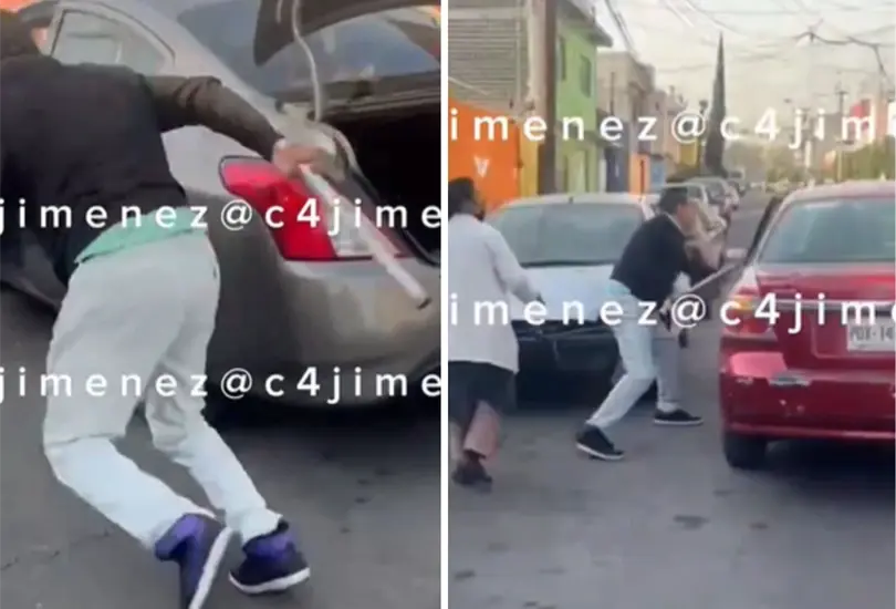 Un hombre agredi&oacute; a un conductor de DiDi en calles de Nezahualc&oacute;yotl. 