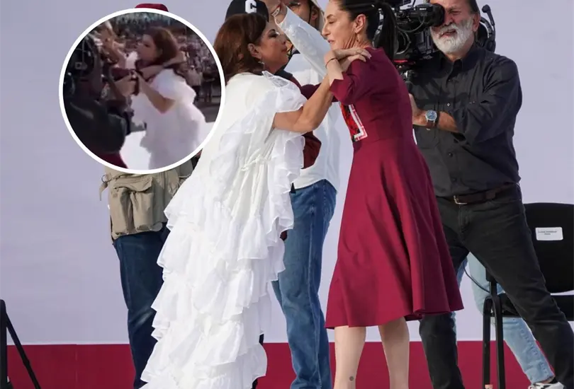 Claudia Sheinbaum y Clara Brugada protagonizaron un momento inc&oacute;modo en el arranque de campa&ntilde;a de la exjefa de Gobierno de la Ciudad de M&eacute;xico. 