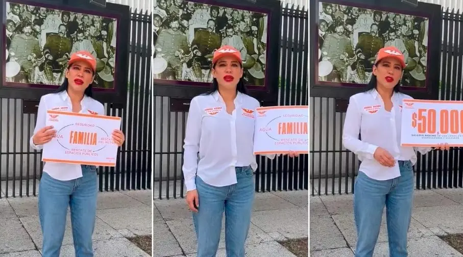 Sandra Cuevas acus&oacute; que los funcionarios y el presidente tiene sueldos "muy altos"