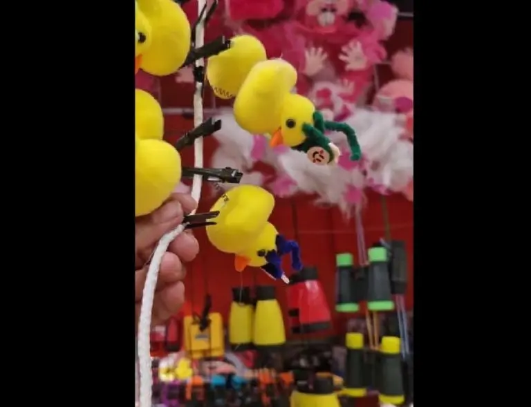 Patitos amarillos con changuitos (TikTok)