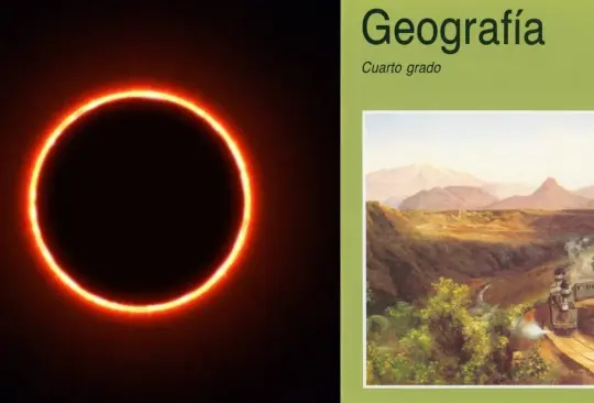 Así fue como en 1993 el libro de Geografía anunció el eclipse solar total del 2024