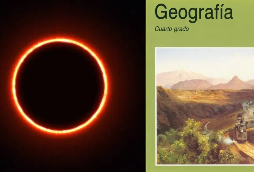As&iacute; fue como en 1993 el libro de Geograf&iacute;a anunci&oacute; el eclipse solar total del 2024