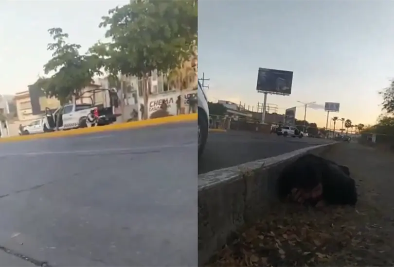 Culiac&aacute;n bajo fuego: las impactantes im&aacute;genes de la balaceras en pleno Domingo de Ramos