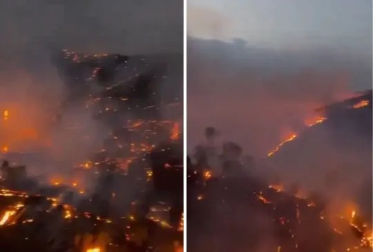 ¿Hubo un incendio forestal en Atizapán de Zaragoza? 