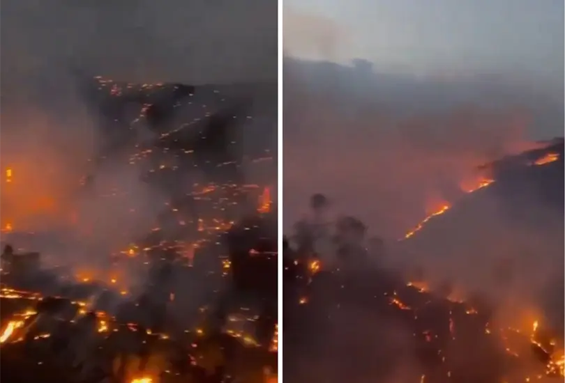 &iquest;Hubo un incendio forestal en Atizap&aacute;n de Zaragoza? 