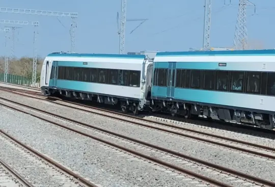 Accidente en el Tren Maya: reportan descarrilamiento de vagón en Tixkokob, Yucatán