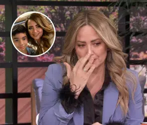 El desgarrador mensaje de Andrea Legarreta a días de la muerte de su sobrino Mateo