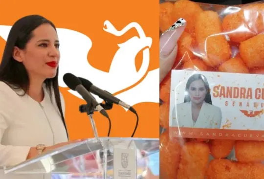 De la creadora de las naranjas, pelotas y ahora los chetos; Sandra Cuevas revoluciona las campañas