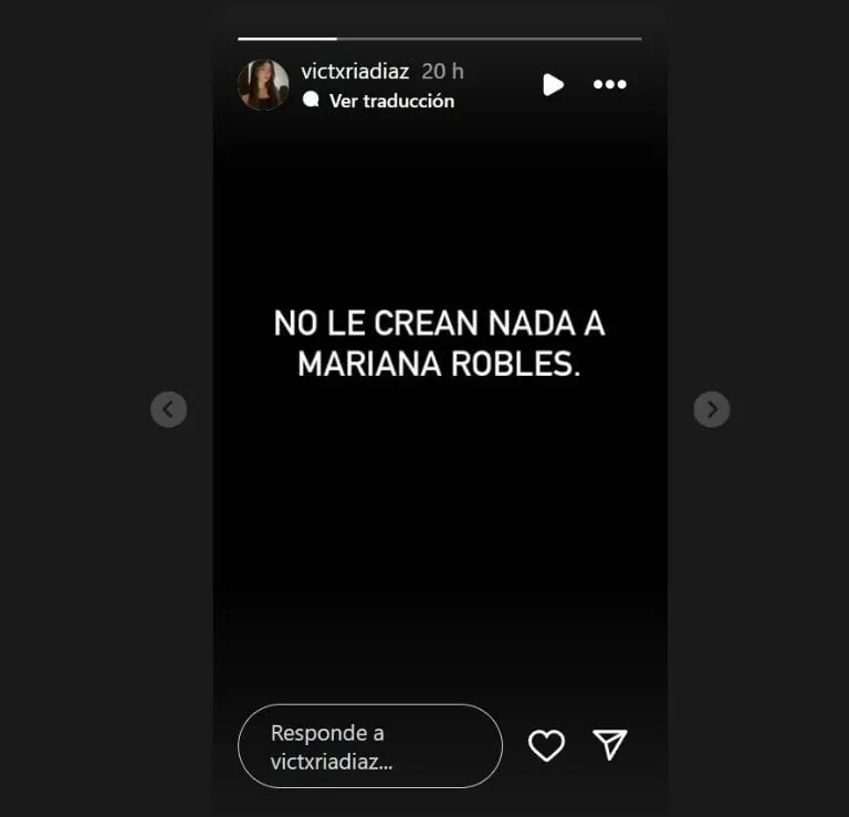 Hija de Nicandro Díaz contra Mariana Robles (Instagram)