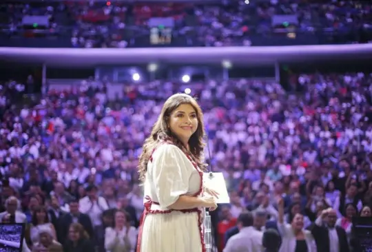 Clara Brugada desmiente ayuda de AMLO en el proceso electoral: "Yo no veo ninguna intromisión"