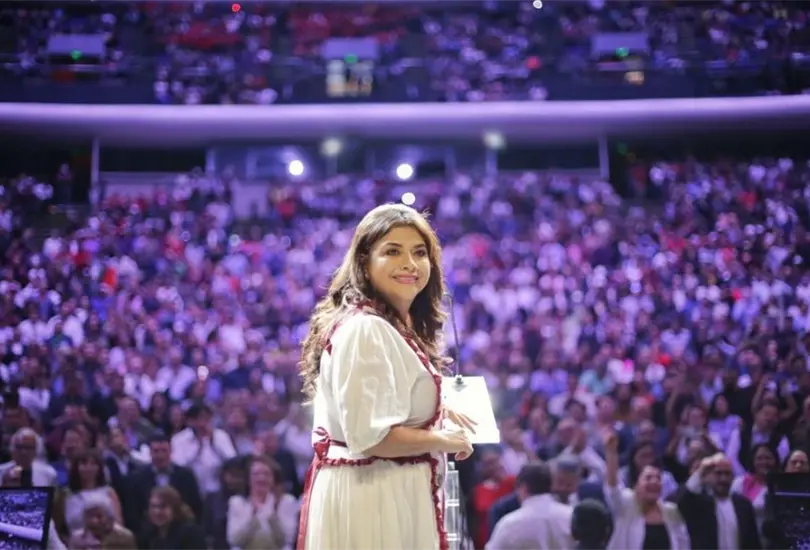 Clara Brugada desmiente ayuda de AMLO en el proceso electoral: "Yo no veo ninguna intromisi&oacute;n"