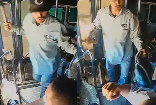 Testigos aseguran que el pasajero se molestó porque el conductor no lo bajó en el lugar que quería Testigos aseguran que el pasajero se molestó porque el conductor no lo bajó en el lugar que quería