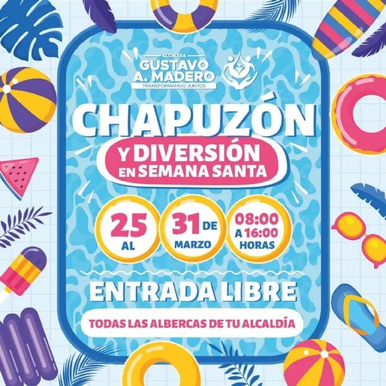 Albercas gratis en la GAM (Facebook)
