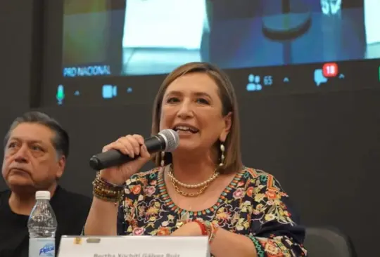 Acata Xóchitl Gálvez orden del INE, eliminará anuncios con su logotipo 