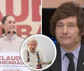 Claudia Sheinbaum lanza mensaje a Javier Milei tras llamar "ignorante" a AMLO