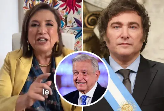 El mensaje de Xóchitl Gálvez contra Javier Milei. 