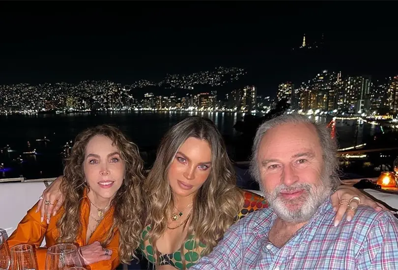 Belinda y sus papás Belinda y sus papás