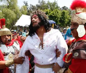 Pasión de Cristo 2024: Más de 850 mil feligreses acuden a la 181 representación del Viernes Santo