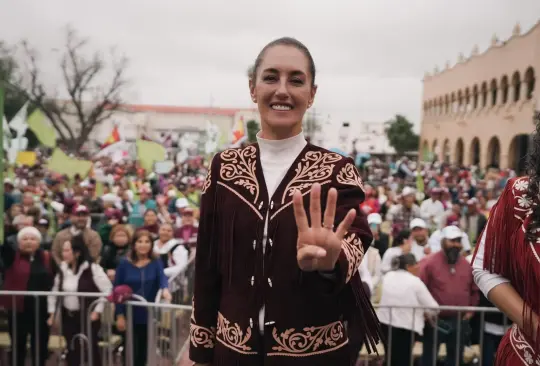 Claudia buscará ganar las elecciones del 2 de junio de 2024. Claudia buscará ganar las elecciones del 2 de junio de 2024.