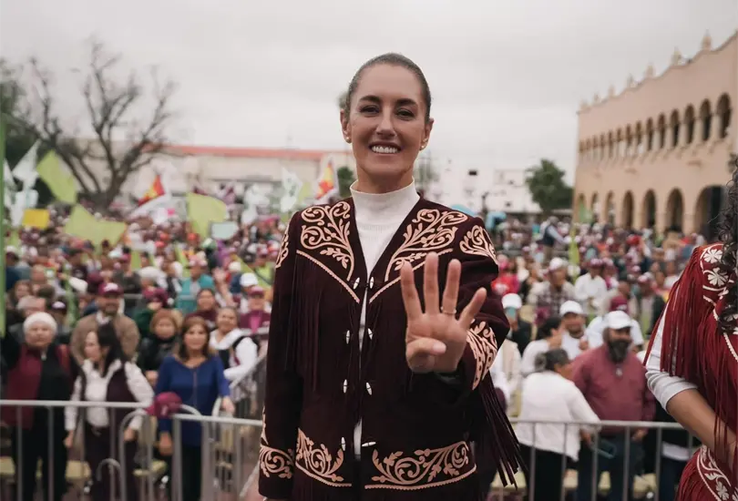 Claudia buscar&aacute; ganar las elecciones del 2 de junio de 2024.