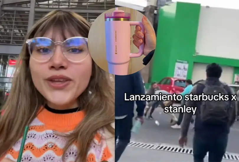 Joven exhibe pelea entre compradores por vaso rosa de Starbucks Stanley