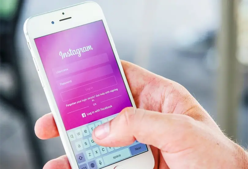 aplicaci&oacute;n m&oacute;vil de Instagram