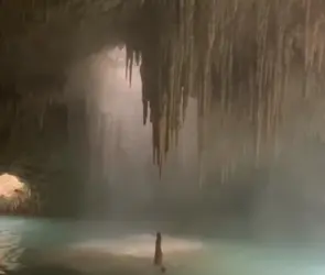"¡Qué ganas de j*der al planeta": filtran video de obras del Tren Maya destruyendo los cenotes