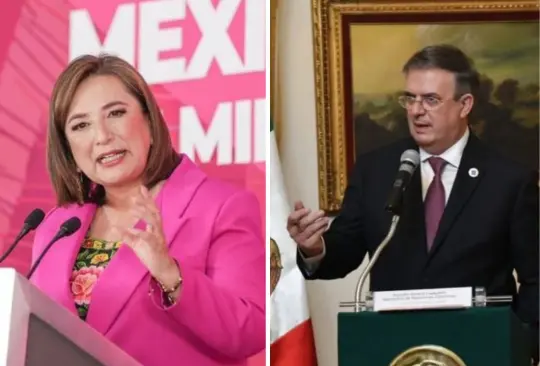 ¿Por qué fue la pelea entre Xóchitl Gálvez y Marcelo Ebrard?