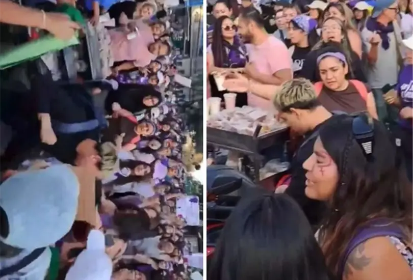 Mujer quiere que le pidan perd&oacute;n a hombre que golpe&oacute; mujeres. 