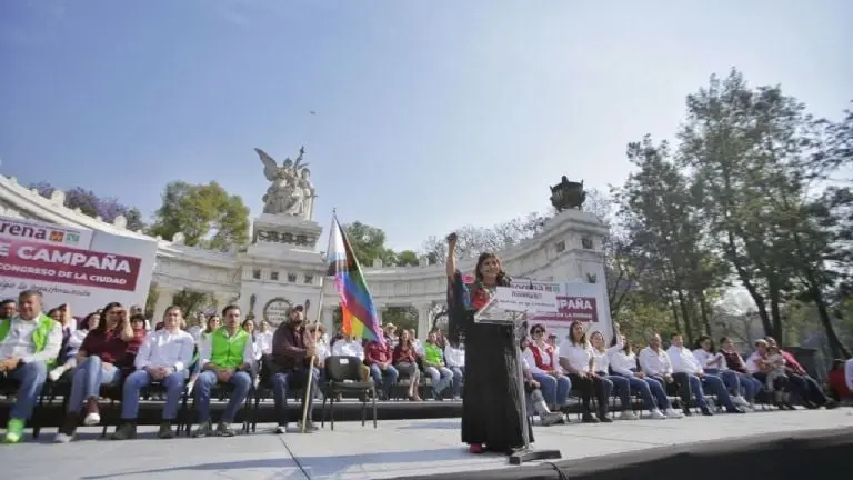 Clara Brugada presenta a los candidatos a alcaldes y diputados locales en CDMX - @ClaraBrugadaM