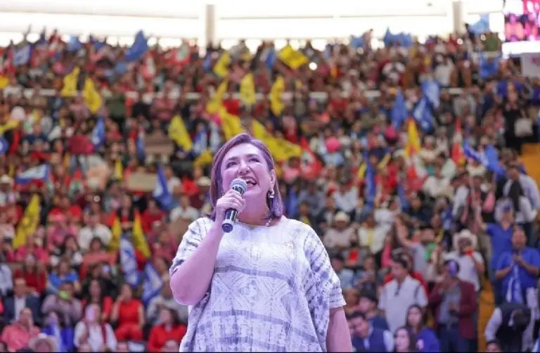 Xóchitl Gálvez insta al INE a actuar con firmeza ante la injerencia de AMLO en las elecciones Créditos: IG