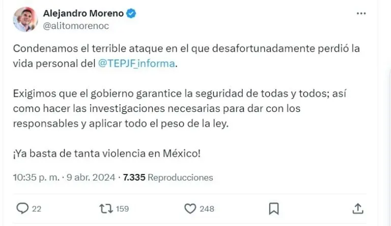 Asesinan a chofer de funcionario del TEPJF y otra persona en Xochimilco - Especial