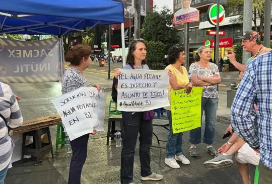 Esta es la fecha en la que la alcaldía Benito Juárez tendrá agua limpia, según las autoridades 