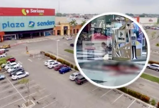 Balacera en Plaza Sendero de Tabasco: Hombre agoniza y muere frente a decenas de visitantes