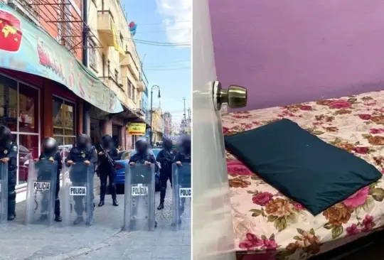 El motel clandestino se ubica en la calle Santo Tomás, de la colonia Centro 