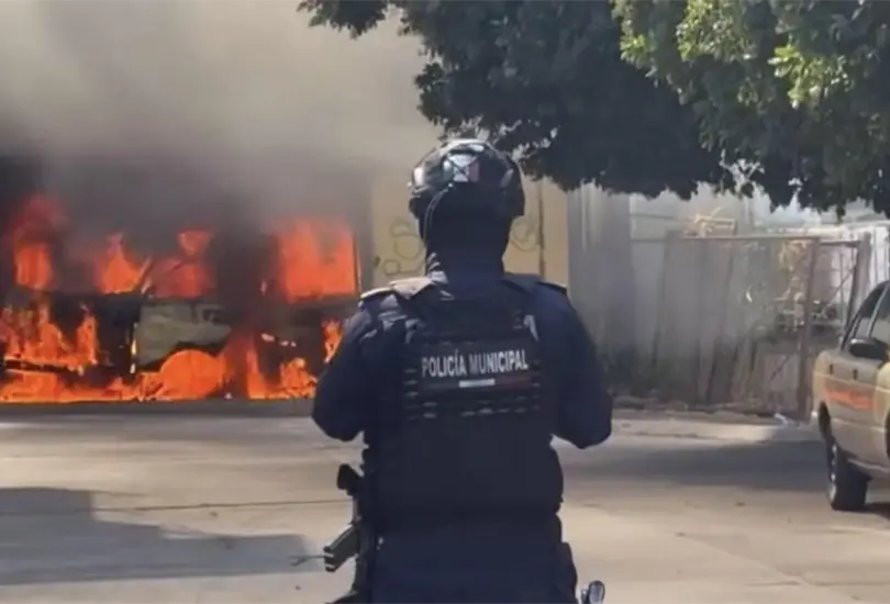 Elementos de la Polic&iacute;a Municipal llegaron para vigilar la zona