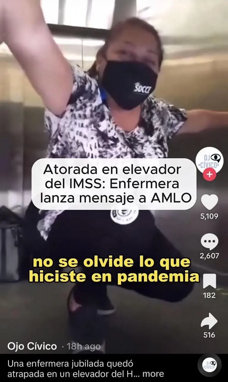 El video hasta ahorita tiene más de 83 mil reproduccionesFoto: Captura