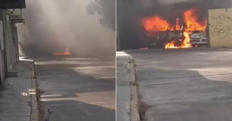 Cuerpos de bomberos llegaron para acabar con el siniestroFoto: Especial