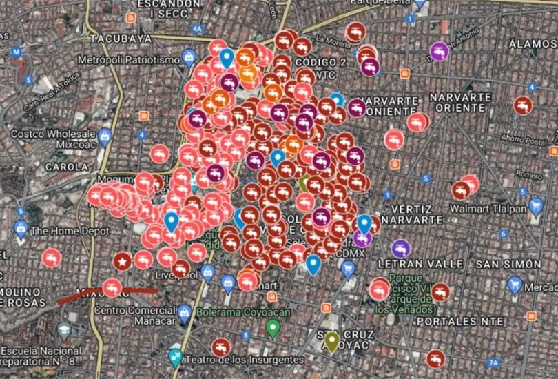 Estas son las colonias afectadas por el agua con olor a gasolina en la Ciudad de M&eacute;xico 