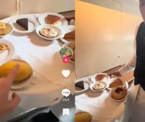 VIDEO: Extranjera se queja por el alto costo de una fruta en restaurante mexicano